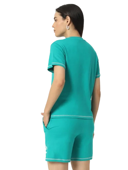 Women’s co-ord Set | Shorts and T-Shirt Printed Set